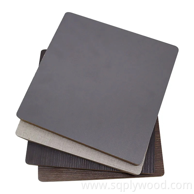 4*8FT Melamine Laminated Slot MDF Board Plain MDF Sheet Wood Grain Veneer